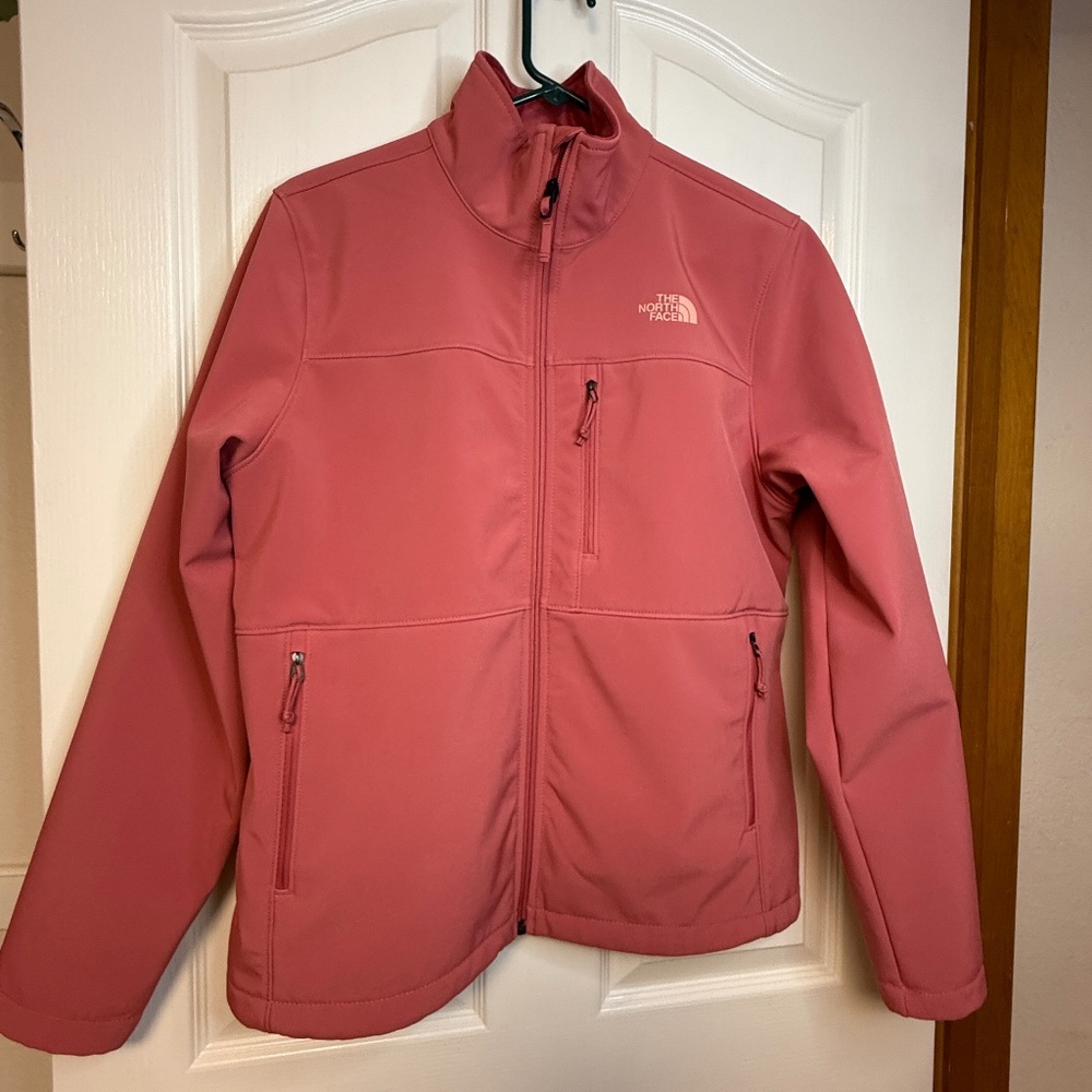 North Face Apex Bionic Jacket, sz L, Rose Slate - excellent condition!